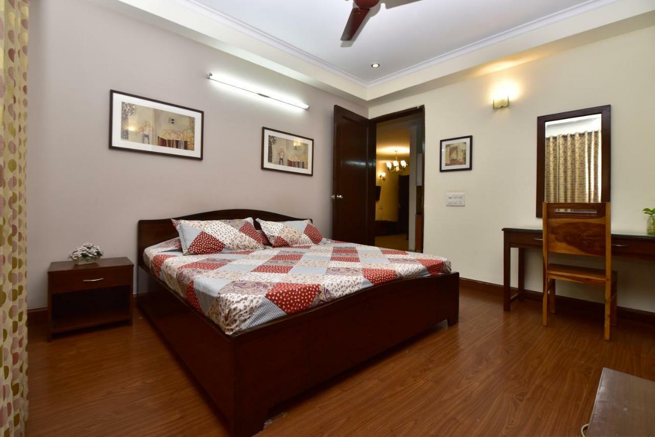 2Bhk Comfortable Furnished Serviced Apartments In Hauz Khas - Woodpecker Apartments Nova Deli Exterior foto