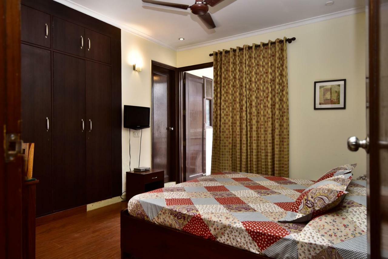 2Bhk Comfortable Furnished Serviced Apartments In Hauz Khas - Woodpecker Apartments Nova Deli Exterior foto